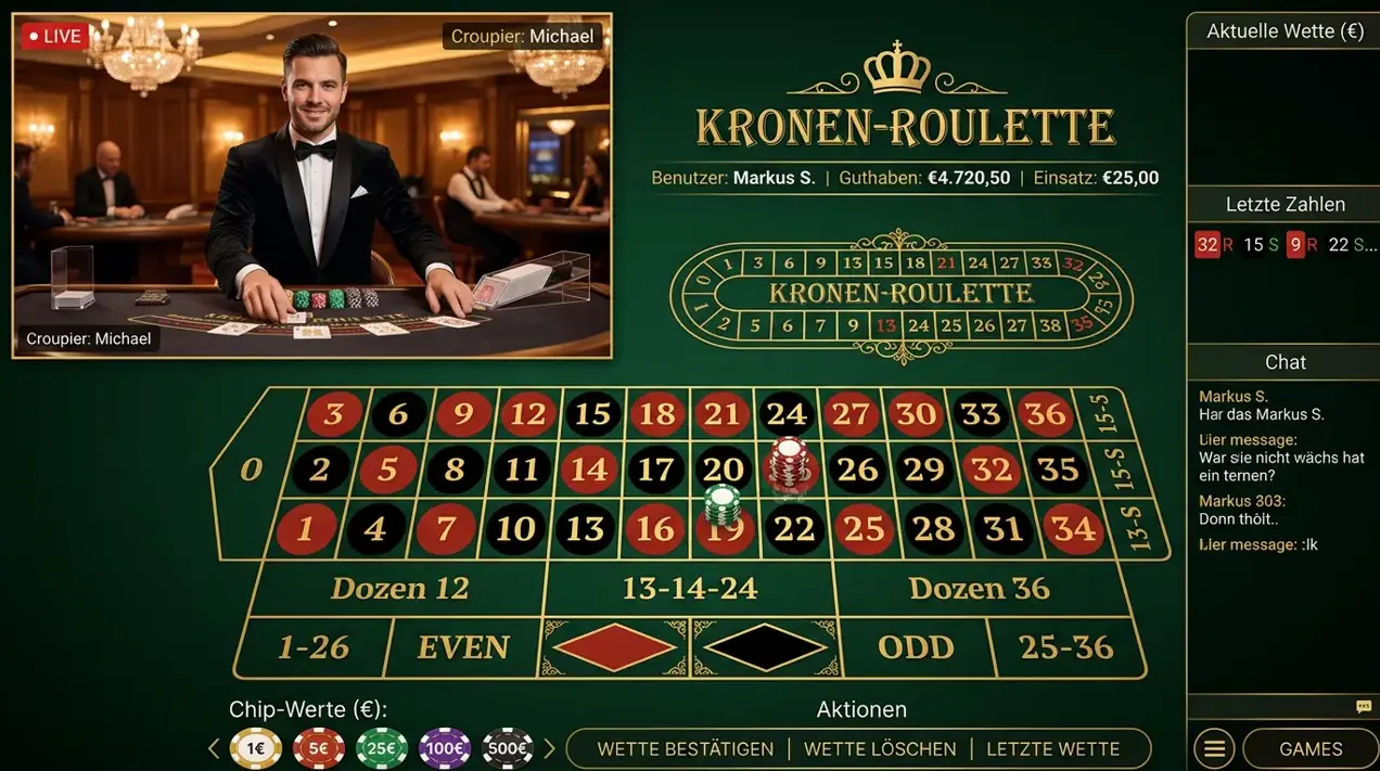 Live Casino im Playjango