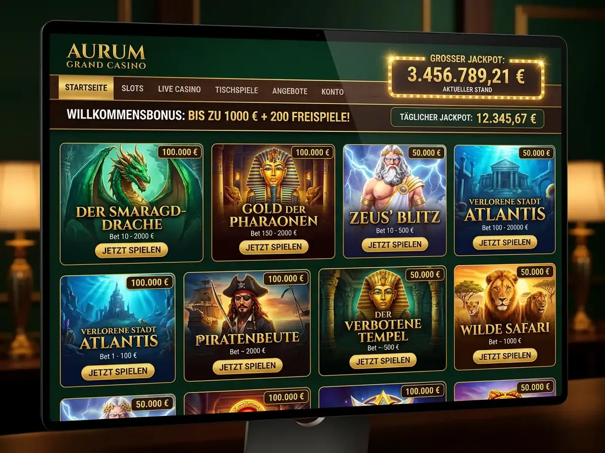 Playjango — Spielsaal und Angebot
